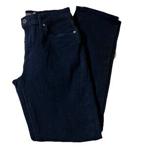 Levis Demi Curve Classic Boot Cut Jeans Womens Size 8 29 Dark Wash Denim